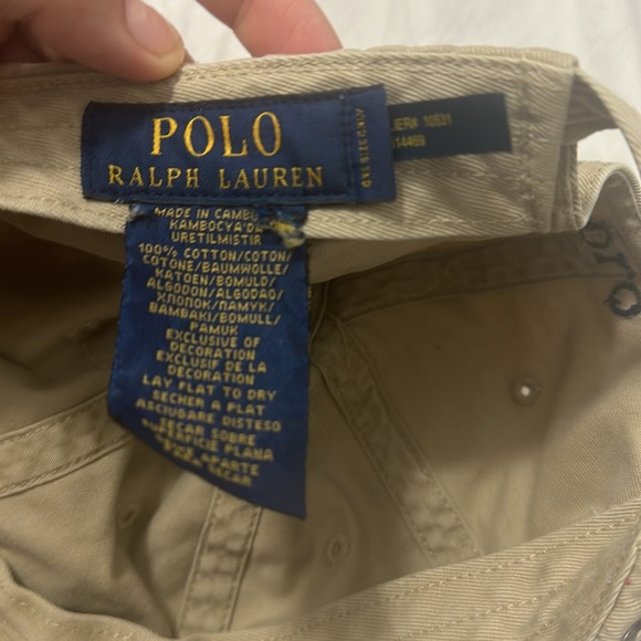 POLO RALPH LAUREN CAP - Picture 5 of 6